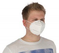 Kerbl masque de protection respiratoire FFP2, Lot de 25
