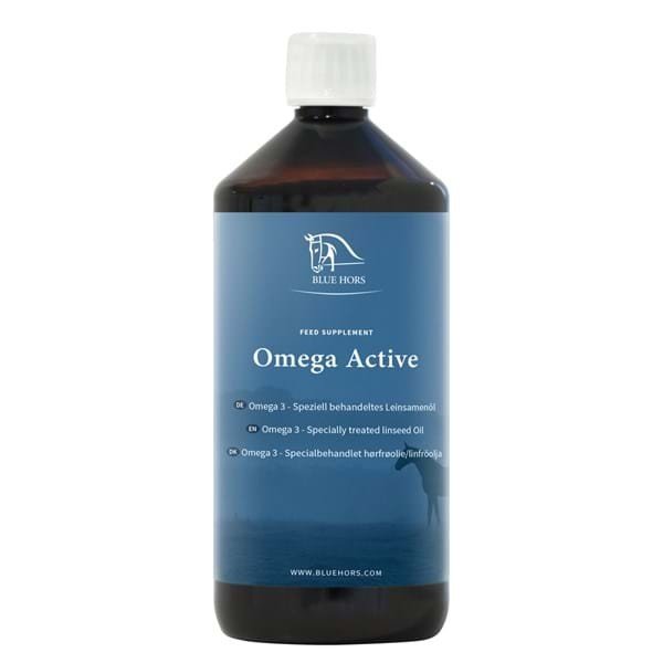 Blue Hors Omega Active, huile de lin, huile de graines de lin, complément alimentaire
