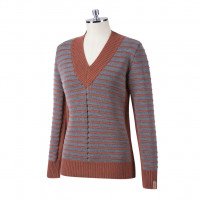 Animo pullover tricoté femmes Selz automne/hiver 21, encolure en V