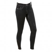 Covalliero pantalon d'équitation pour femmes Basic Plus, fond intégral, Full Grip