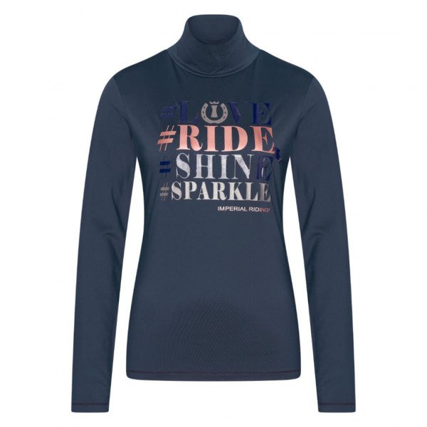 Imperial Riding shirt IRHHashtag femmes automne/hiver 22, pull à col roulé, manches longues