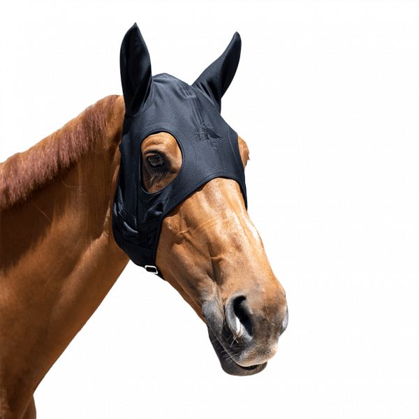 Fenwick Equestrian masque Liquid Titanium avec oreilles, masque thérapeutique