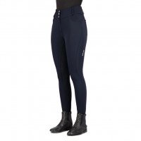 Euro Star pantalon d'équitation ESIndigo femmes printemps/été 22, taille haute, fond intégral, Full Grip