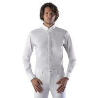 Ego7 shirt de concours homme Polo ML, Chemise de concours à manches longues