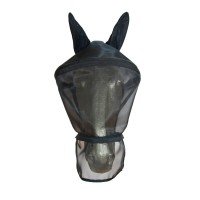 Kentucky Horsewear masque anti-mouches Flymask Pro, masque de protection anti-mouches