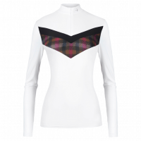 Laguso shirt de concours Vivien Check femmes automne/hiver 22, à manches longues