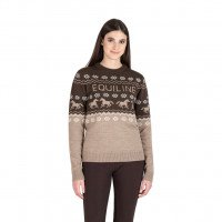 Equiline pullover Nitan XMAS 22, pull tricoté pour femmes