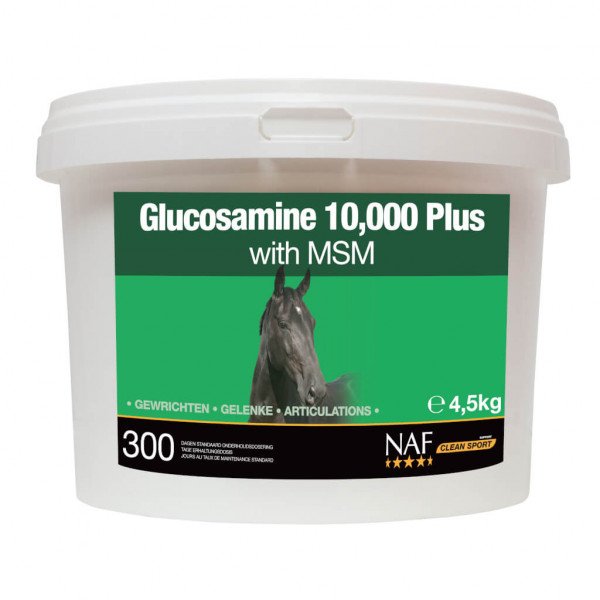 NAF Complément alimentaire Glucosamine 10000 Plus avec MSM