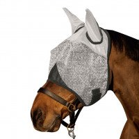 Covalliero masque anti-mouches avec protection des oreilles, protection UV