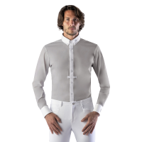 Ego7 shirt de concours homme Polo ML, Chemise de concours à manches longues